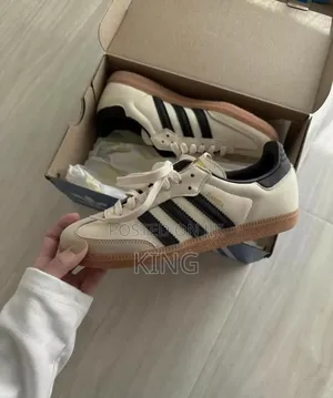 Samba. Adidas Sambas Cream/Black/Brown