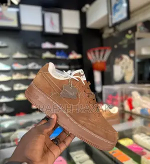 Original Brown Suede Nike Air Force Low in Stock