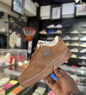 Original Brown Suede Nike Air Force Low in Stock