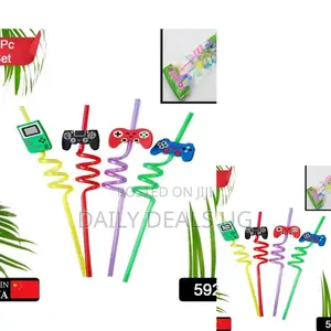 Water Bottle Plastic Straws