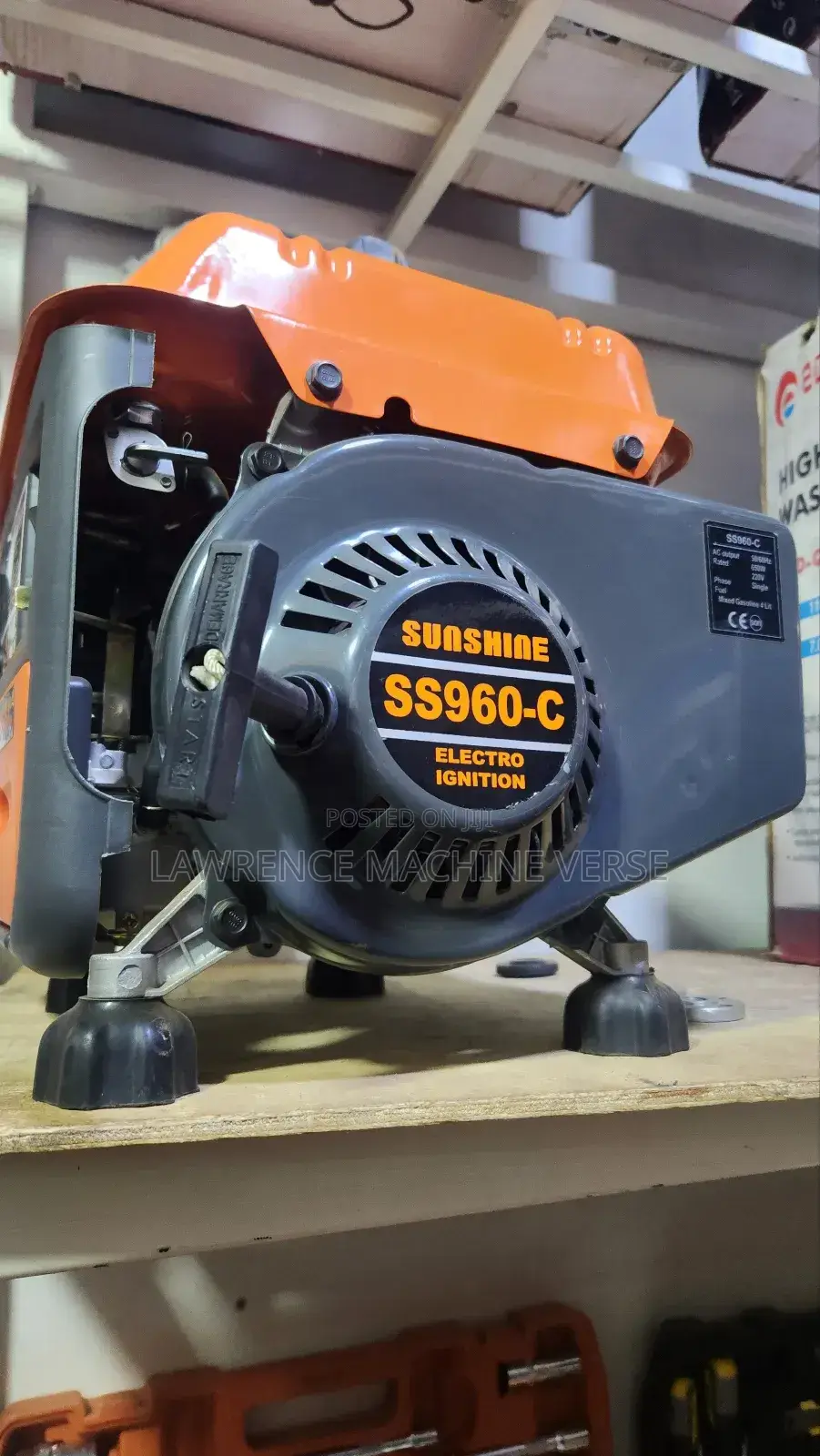 2 Stroke Gasoline Generator 650 Watts