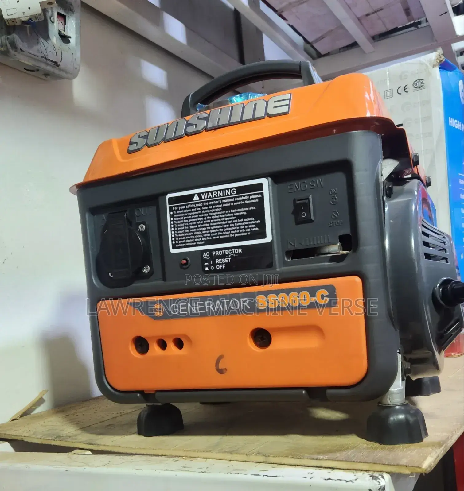 2 Stroke Gasoline Generator 650 Watts