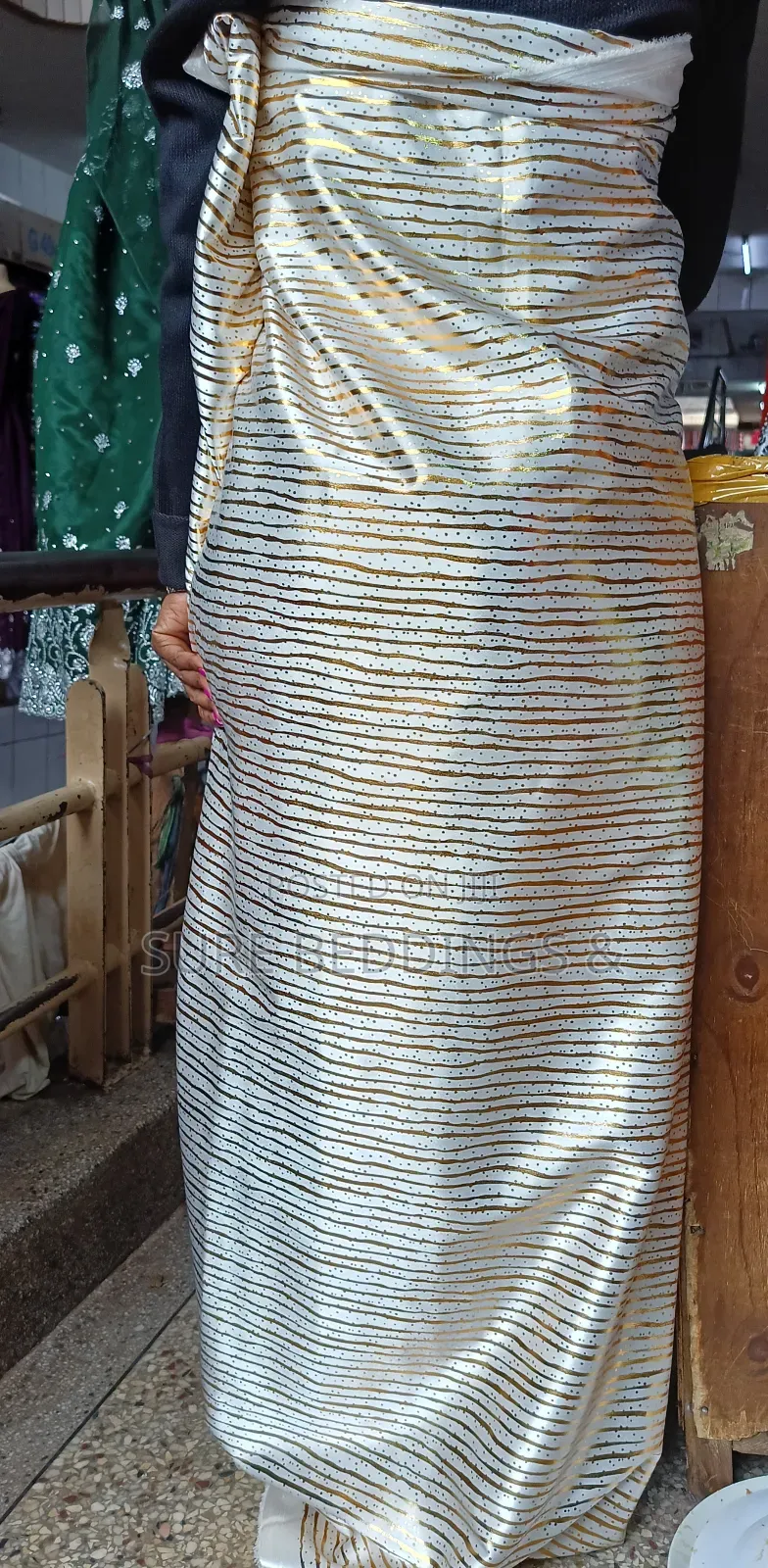 Simple Silk Gomesi Fabric