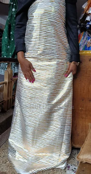 Simple Silk Gomesi Fabric