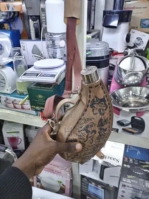 1500ML Animal Pattern Horn Shape Hip Flasks Set
