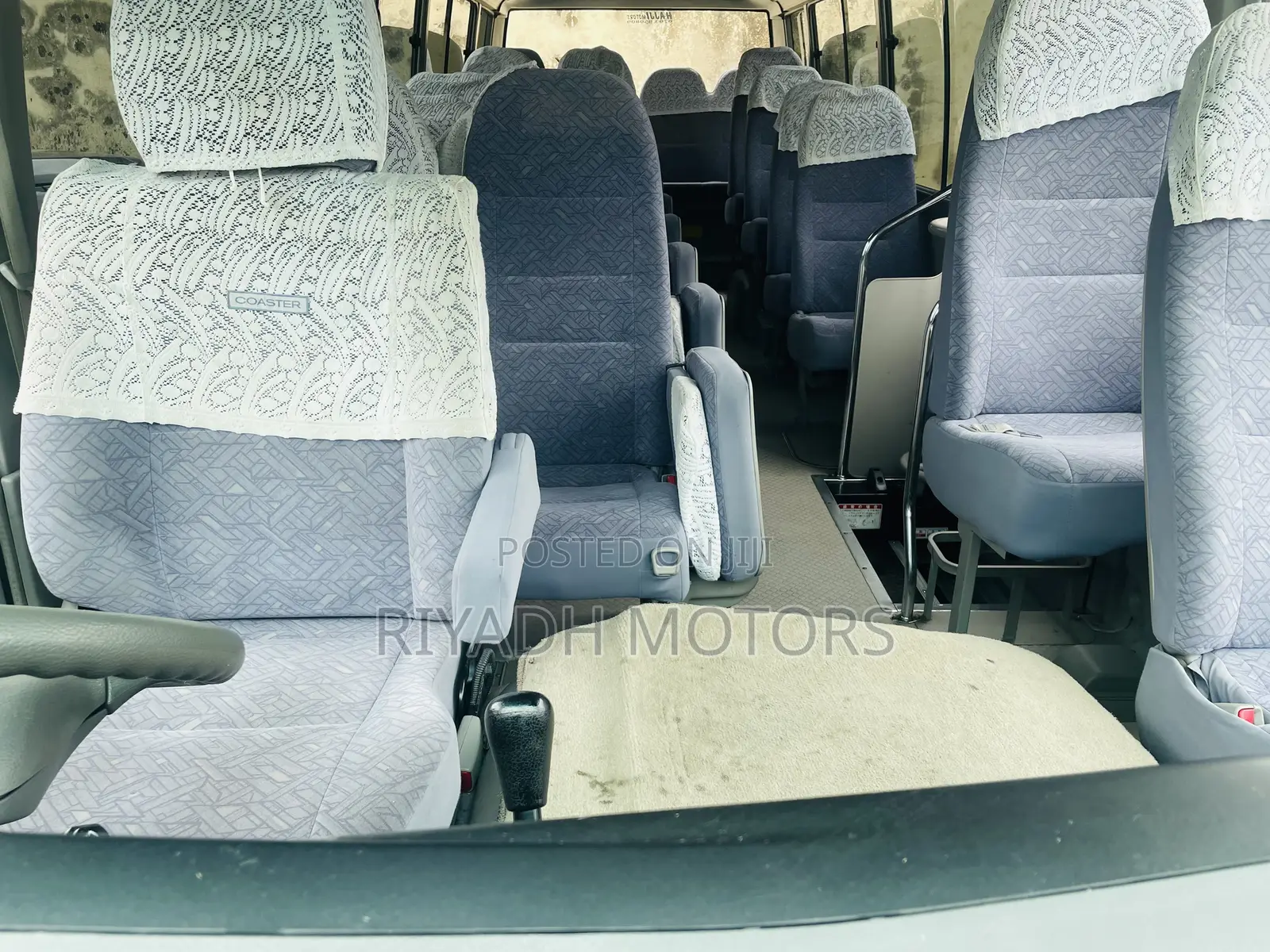 Toyota Coaster 2012 Silver