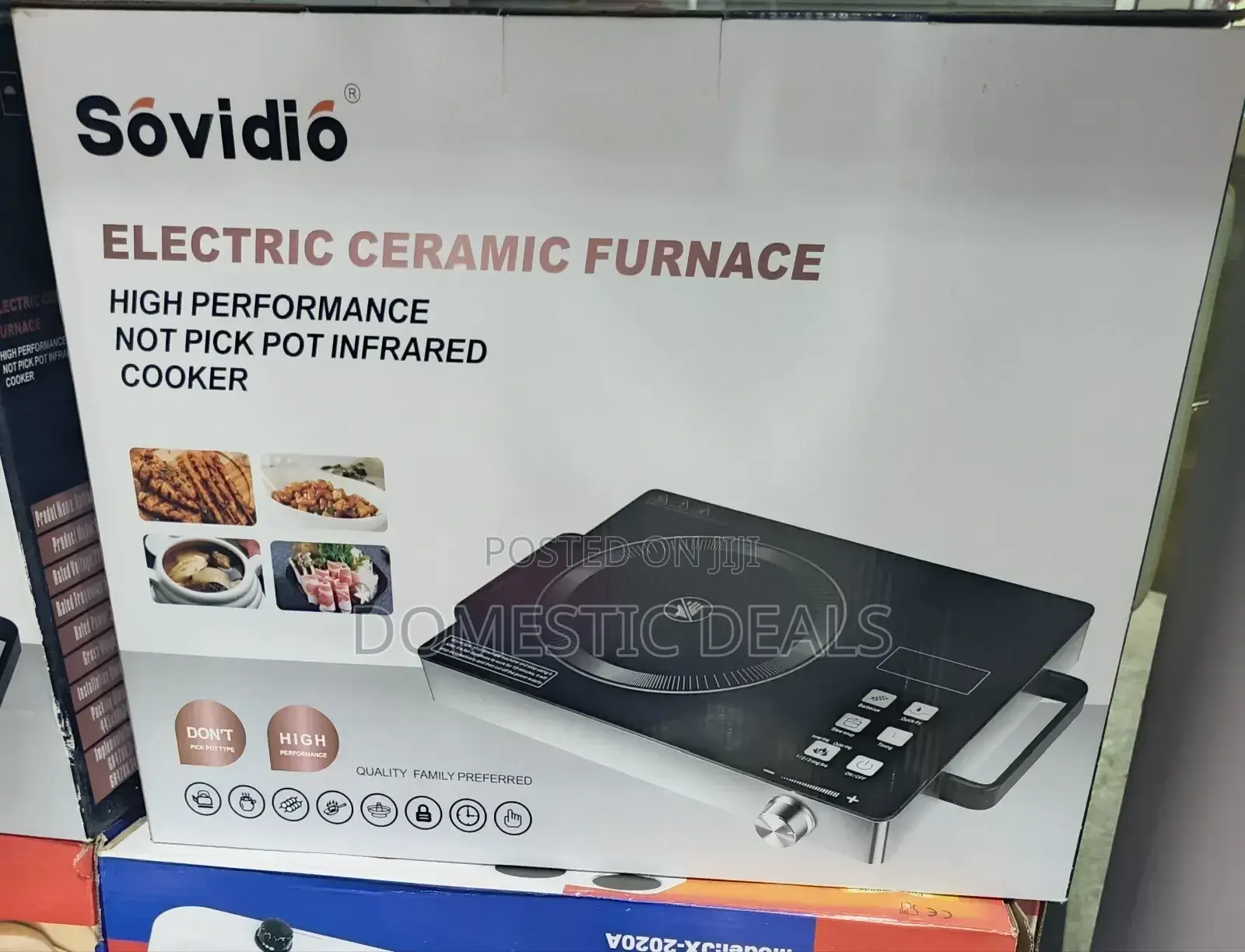 Sovidio Electric Ceramic Single Cooker
