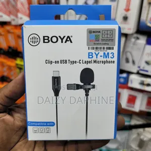 TYPE-C Lapel Microphone/ Boya Clip on Type-C Microphone