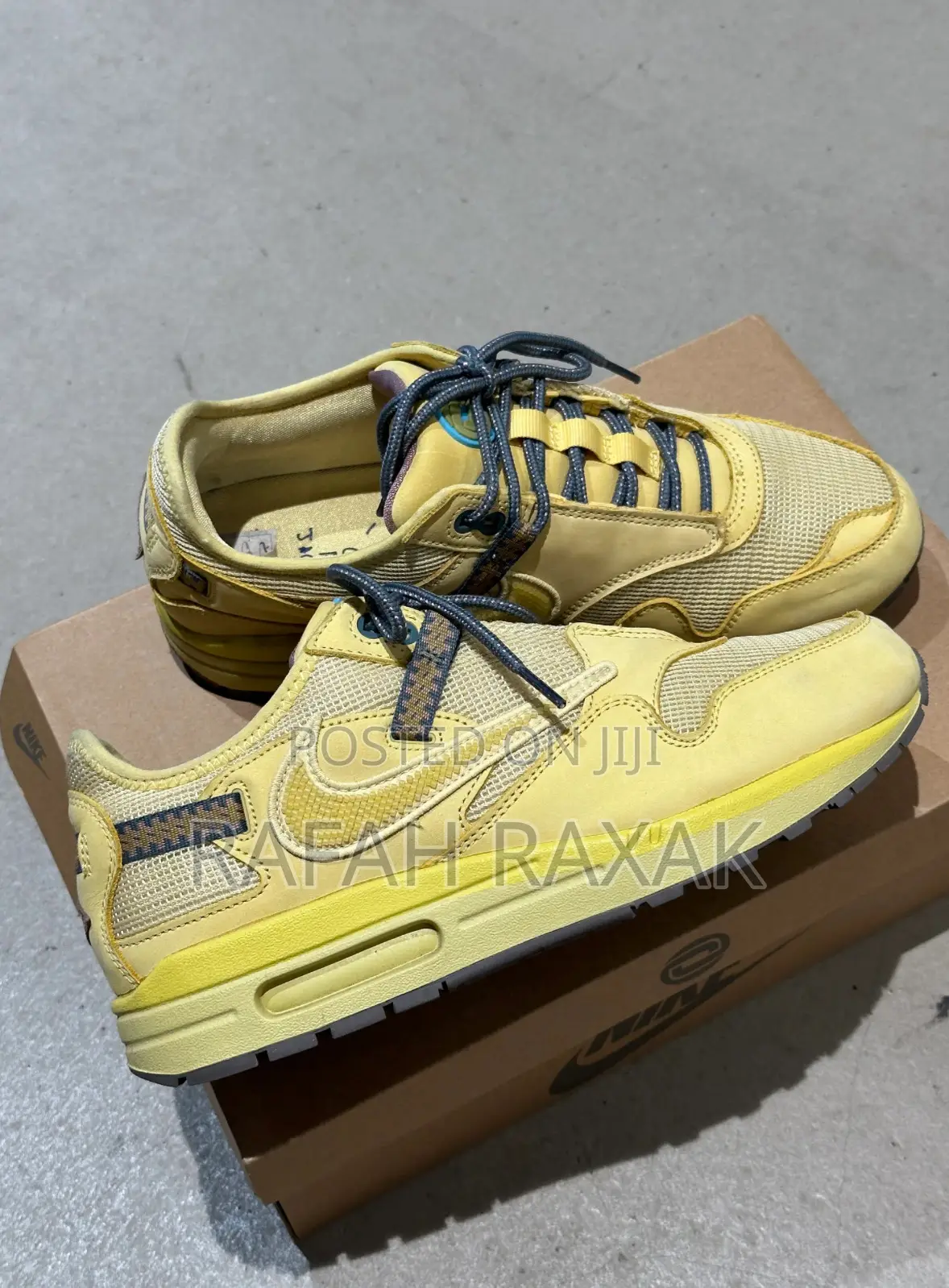 Original Nike Air Max 1 X Travis Scott “Cactus Jack” Sneaker