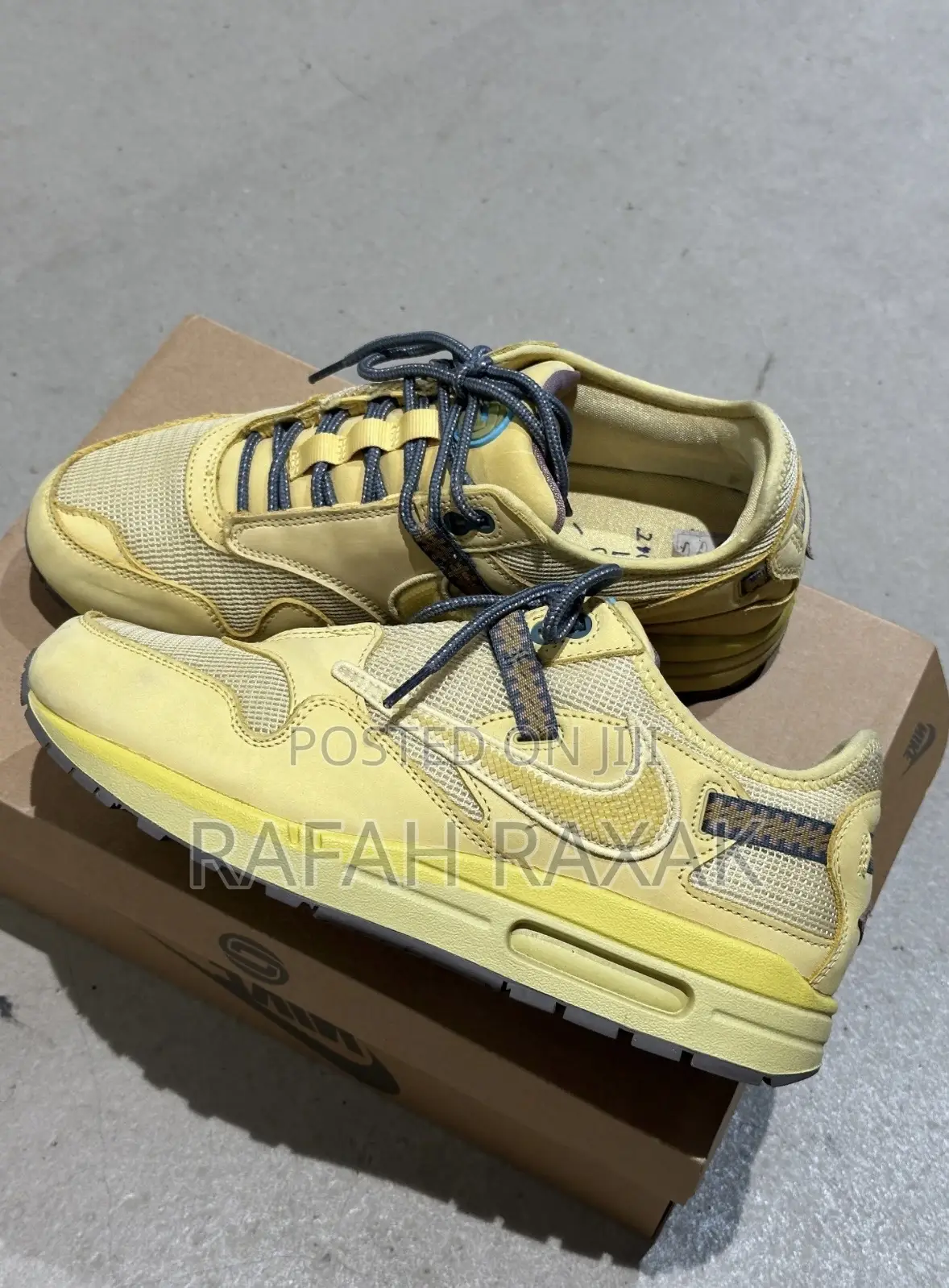 Original Nike Air Max 1 X Travis Scott “Cactus Jack” Sneaker