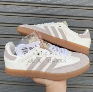 Adidas Samba OG X LAFC Off-White/Gum Sole Sneakers
