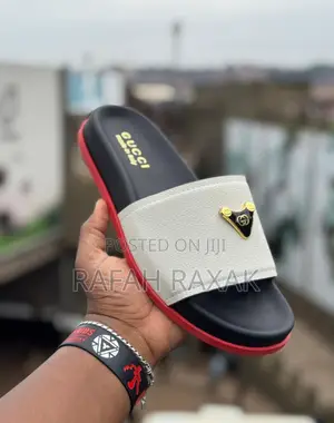Original Men’S Luxury Gucci Slides Push Sandals