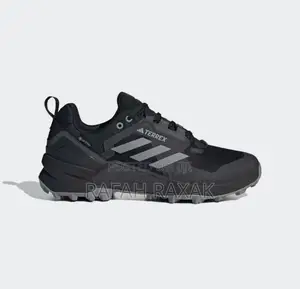 Black/Grey Adidas Terrex Swift R3 GTX Outdoor Hiking Sneaker