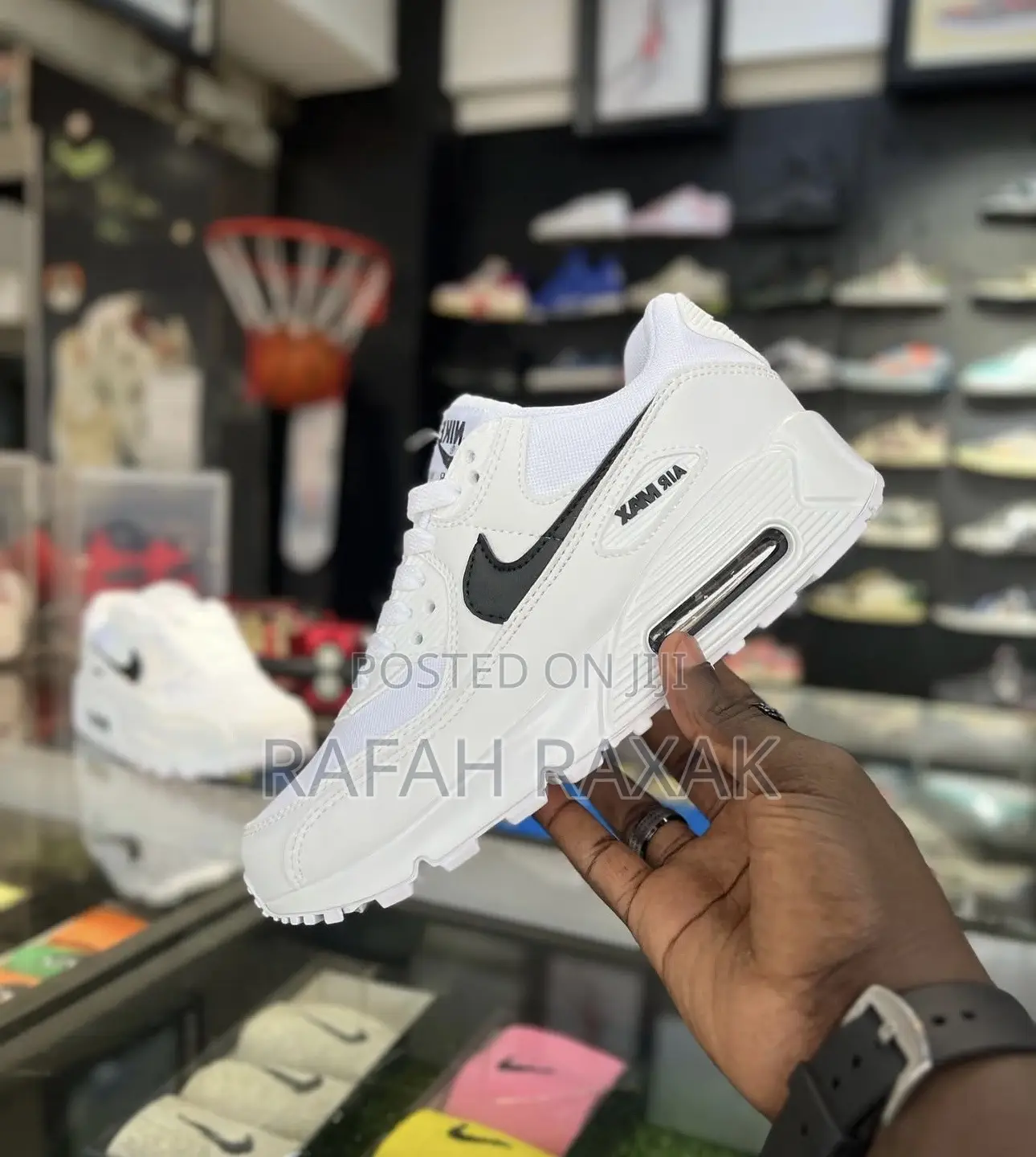 Original Unisex Nike Air Max 90 White/Black Sneakers