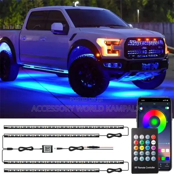 RGB Car Underglow Lights Waterproof Remote Control