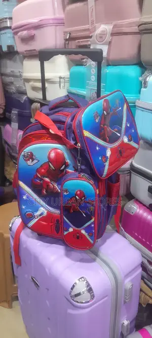 Spider Man Boys Trory Bag