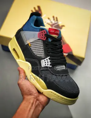 Original Nike Air Jordan 4 Retro Union Off Noir Sneaker