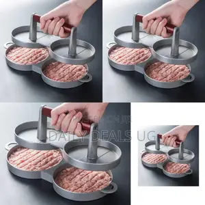 Aluminum Double Burger Press