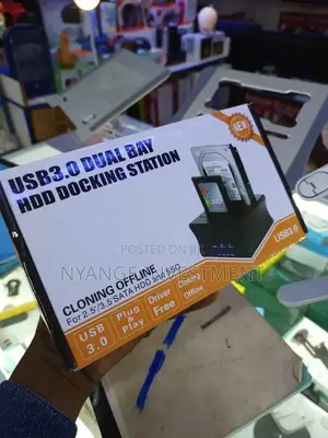 Dual Bay HDD Docking Station.