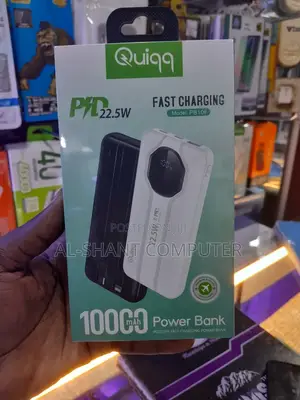 10000mah Power Bank/Quiqq 1000mah Fast Charging Power Bank