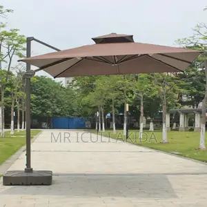 3x3mtr3600water Base Garden Terace Patio Cantilever Umbrella