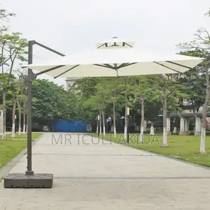 3x3mtr Patio Beach Outdoor Sun Cantilever Parasol Umbrella