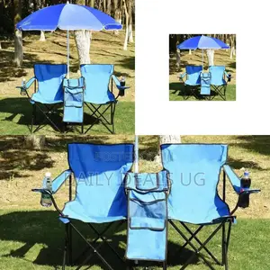 Blue Double Camping Chair