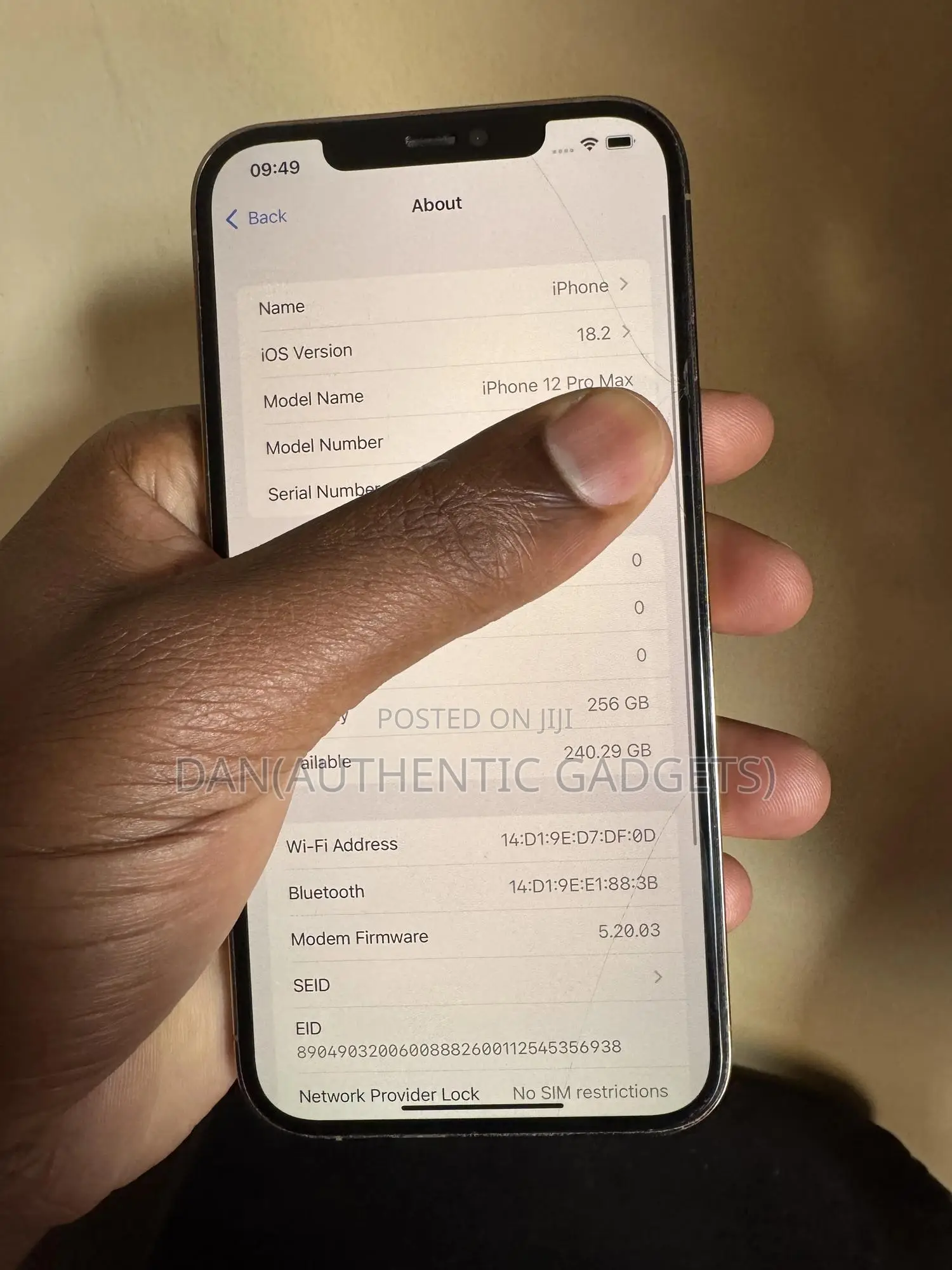 Apple iPhone 12 Pro Max 256 GB Gold