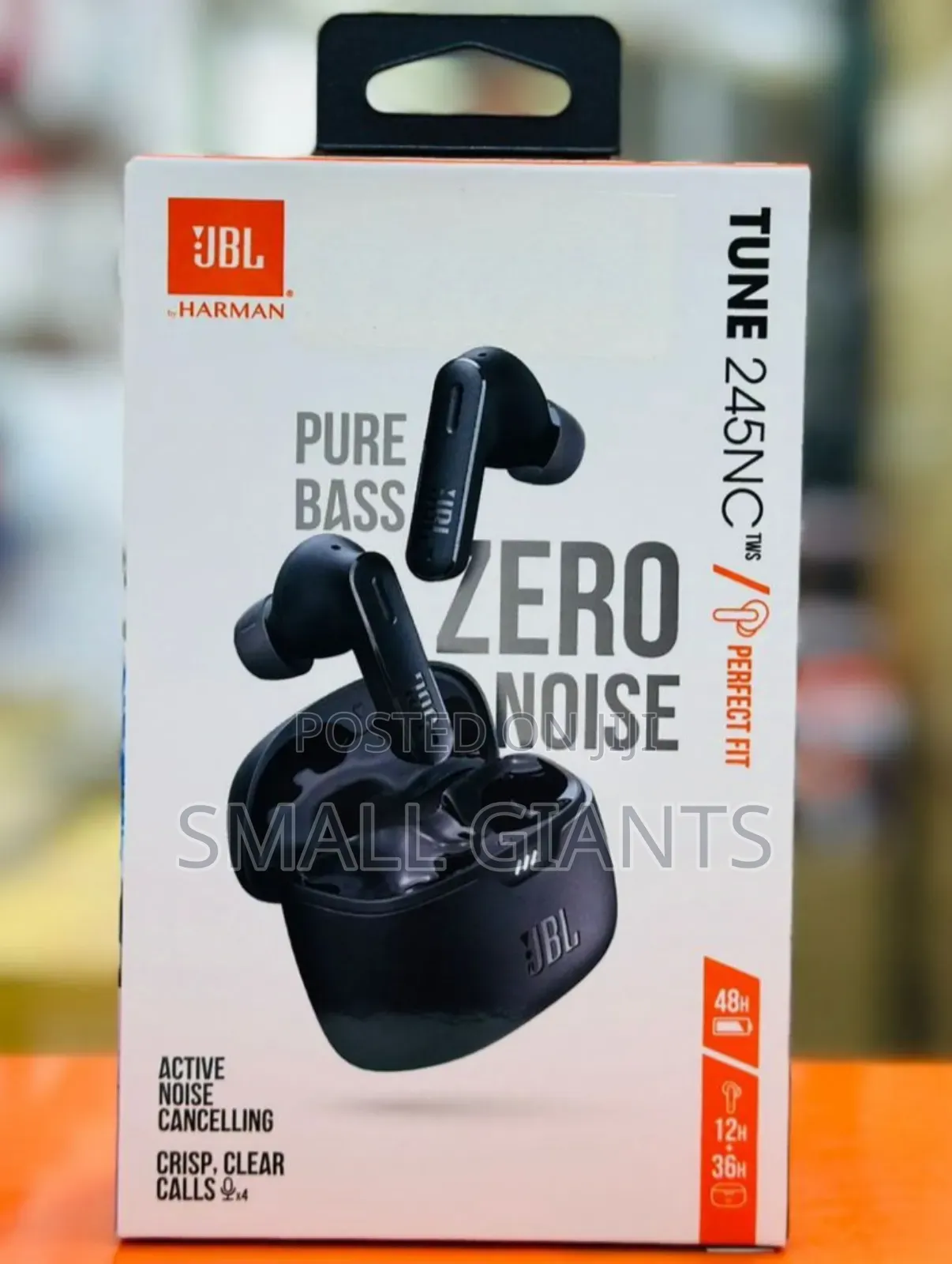 Tune 245NC Pure Base Zero Noise Earbuds