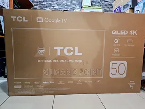 Qled 50" TCL Frameless Smart Tv