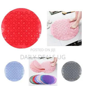 Round Bathroom Door Mat