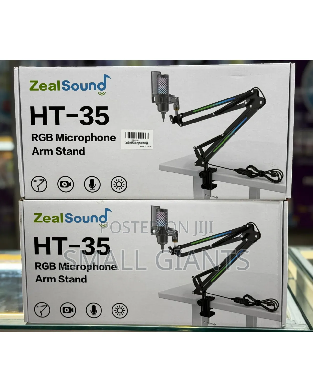 HT -35 RGB Microphone Arm Stand