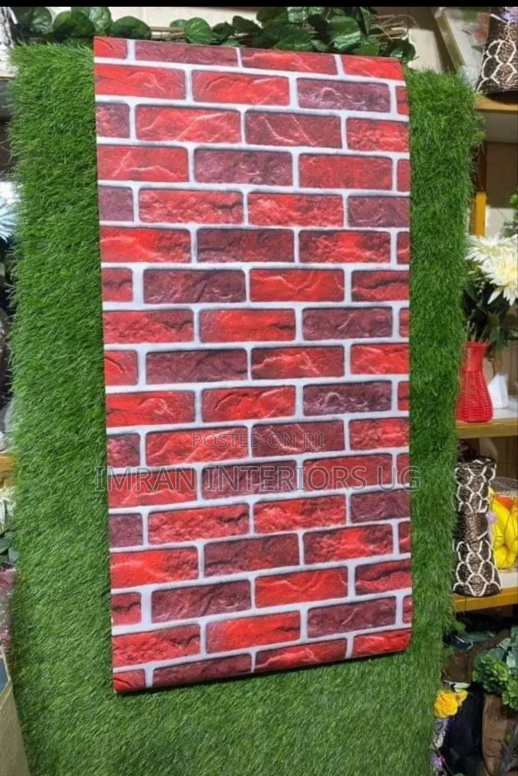 Brick Like Designed Wallpapers for House and Shops Per Meter