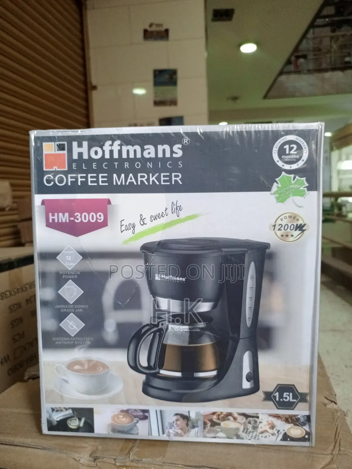 Hoffmans HM-3009 Coffee Maker