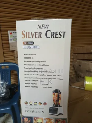 Silver Crest 3L Commercial Blender, Model SC-9880.
