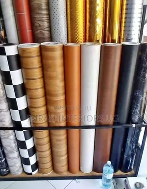 Plain and Designed Wallpapers Wall Stickers for Homes Per.