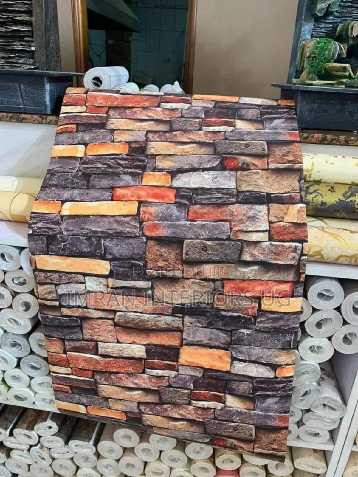 Brick Like Wallpapers Wall Stickers Both in 3D and None 3D