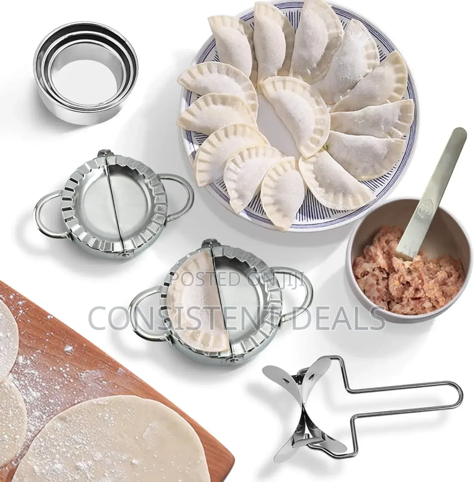 Practical Stainless Steel Dumplings Maker