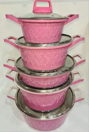 5pcs Set of Cookware Serving Dishes