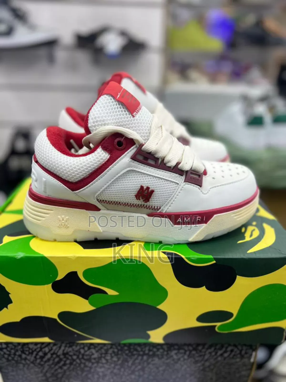 Amiri Ma-1 / WHT Red