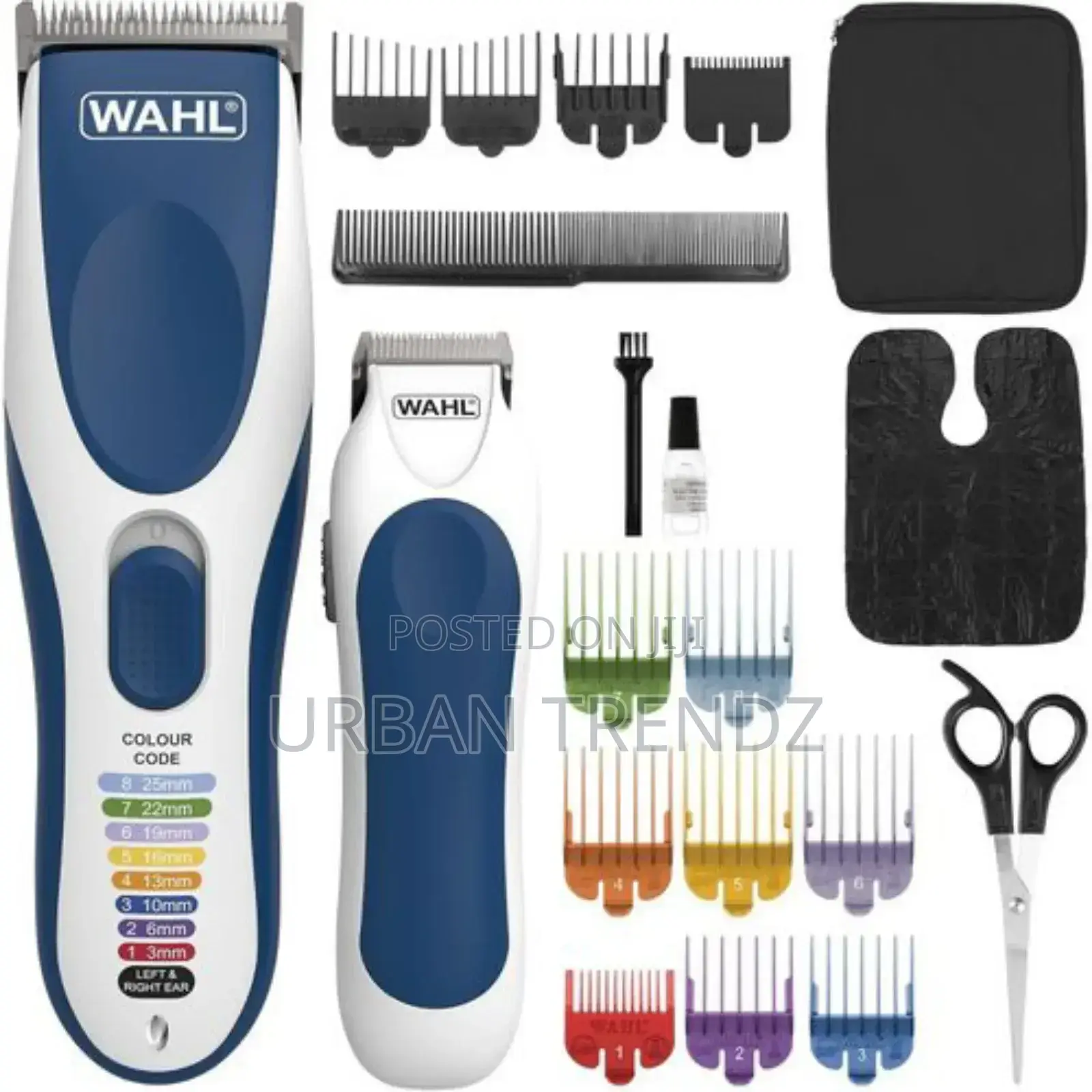 Wahl Cordless Hair Clipper - Blue and White