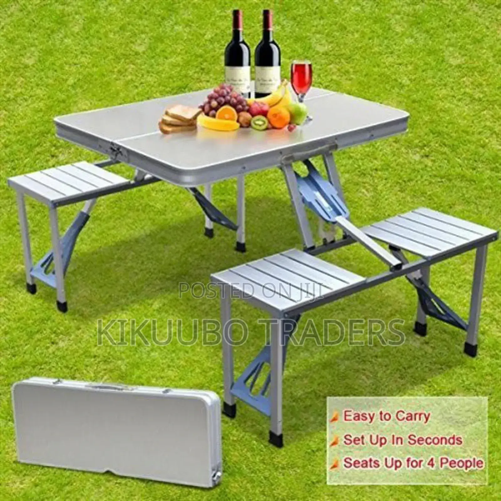 Foldable Picnic Camping Table Set