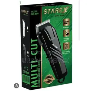 Starex Multi-Cut Rechargeable Hair Clipper With Accessories