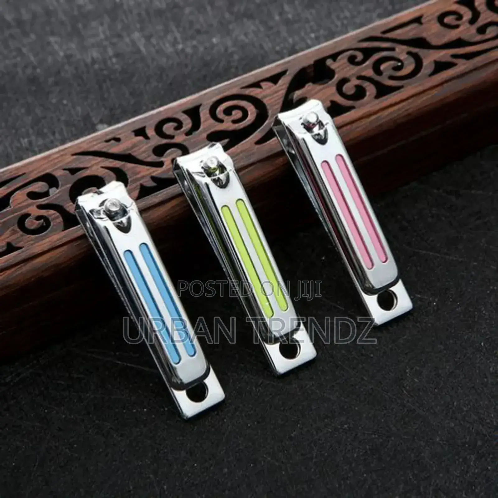 1pcs Nail Cutter Clipper Trimmer Manicure Keyholder