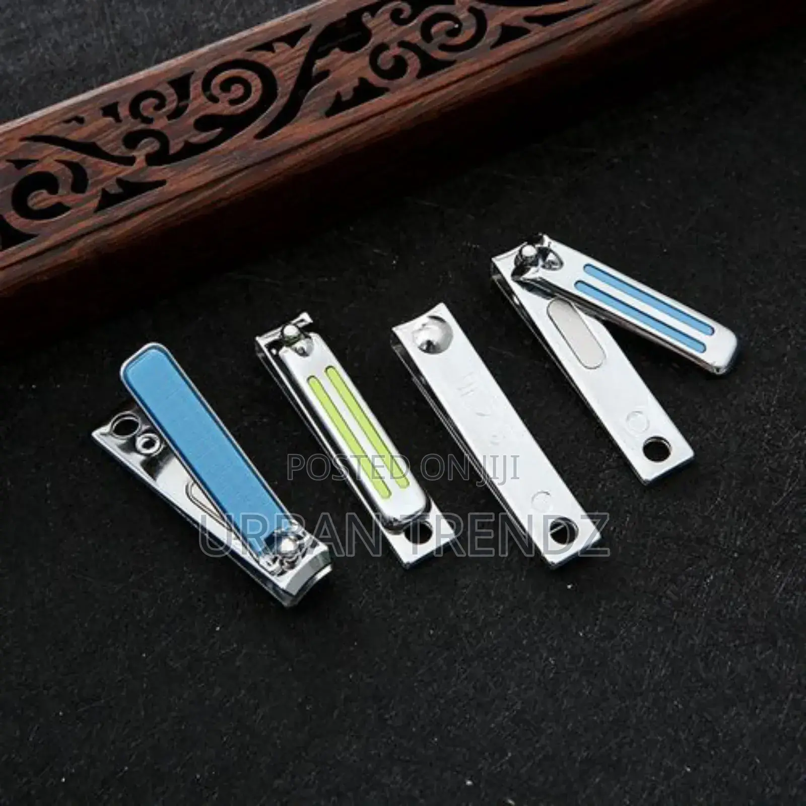 1pcs Nail Cutter Clipper Trimmer Manicure Keyholder