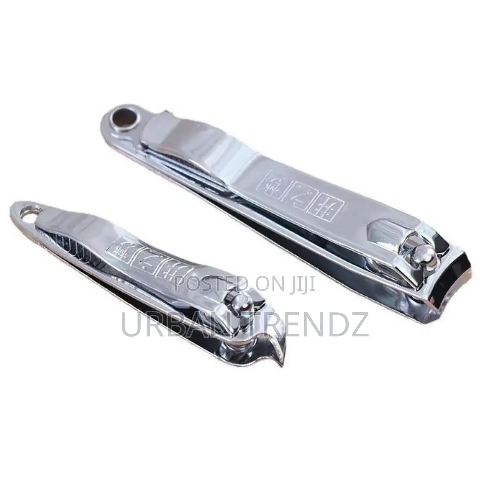 2pcs Nail Cutter Clipper Trimmer Manicure Keyholder