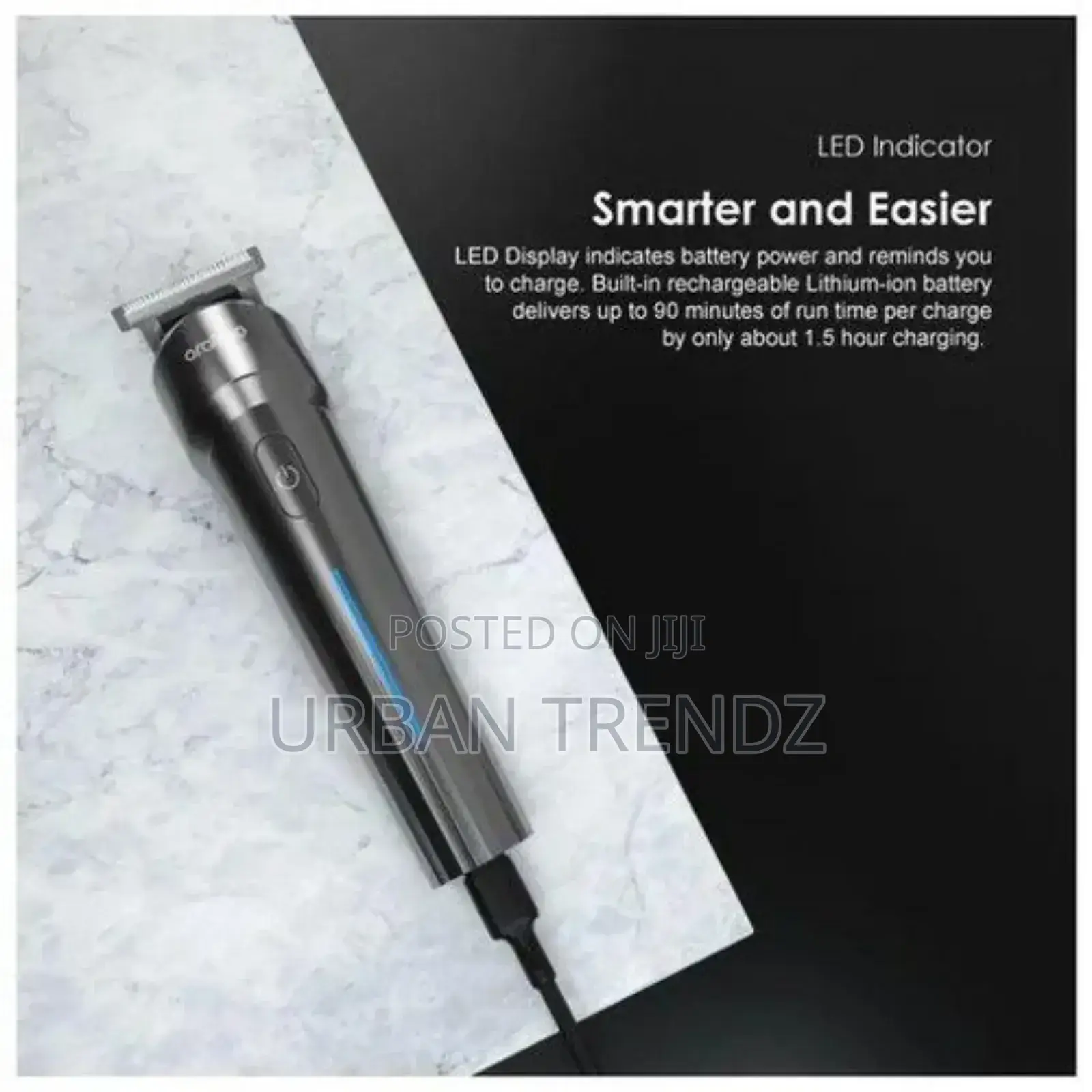 Oraimo Smart Trimmer Powerful Durable Trimmer_4 Guidedcombs-