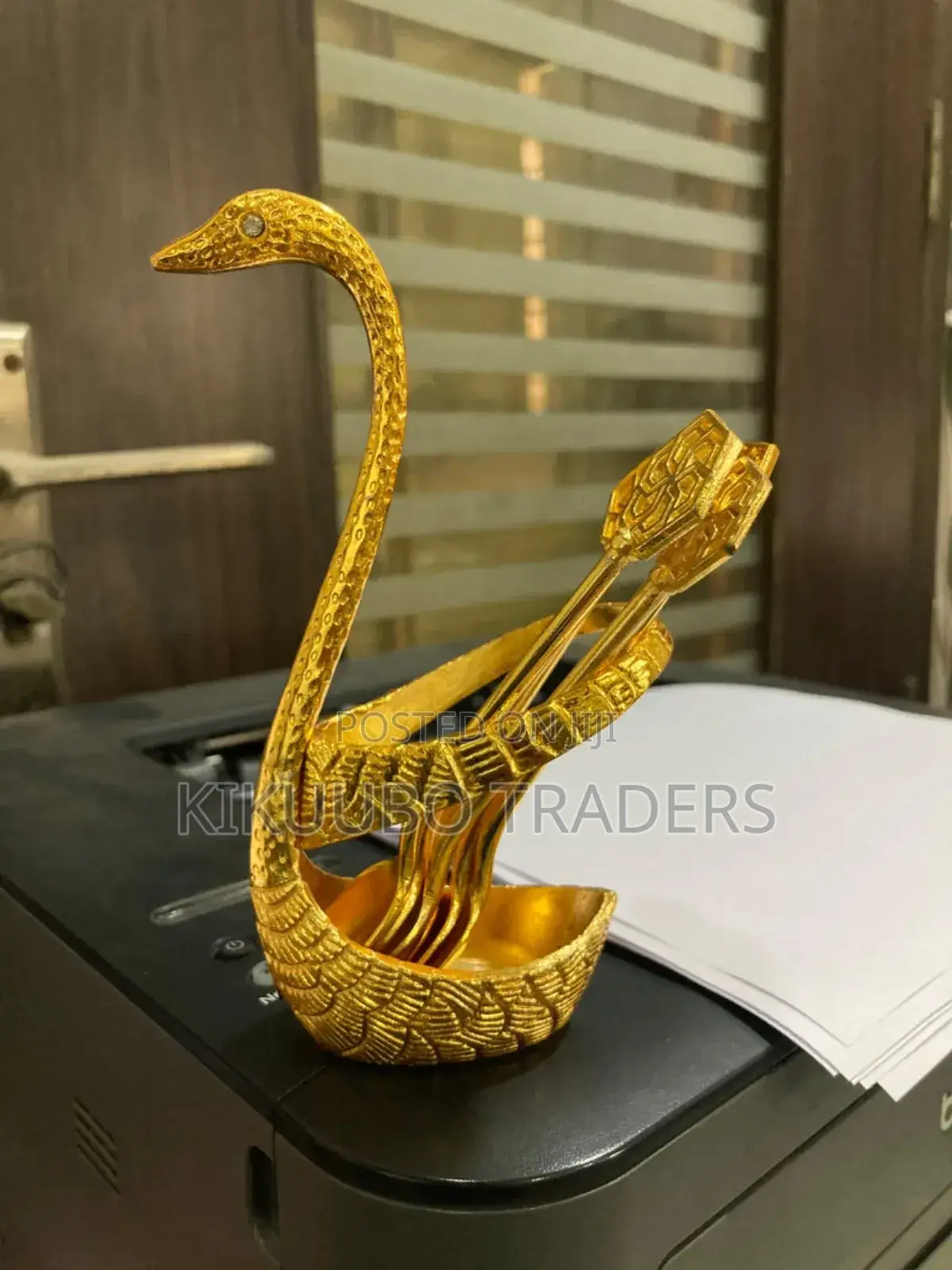 Swan Spoon Holder
