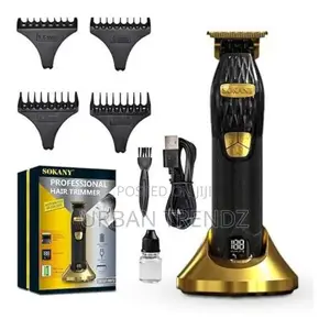 8 in 1 Professional Hair and Beard Trimmer -Multicolour