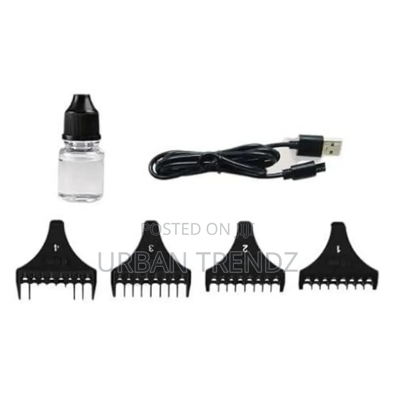 8 in 1 Professional Hair and Beard Trimmer -Multicolour